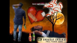 Endakey Endakey full video song ROADSIDE ROMEOS  Rohith Tarak  love failure song [upl. by Vizza326]