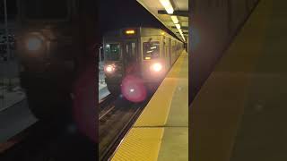 PATCO arrives at Collingswood shorts trains nj philly subway [upl. by Siduhey]