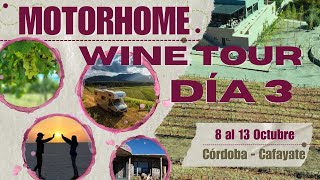 Motorhome Wine Tour  dia 3 [upl. by Eceinej]