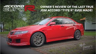 JDM Honda Accord Euro R CL7R Review by Art Tunerz  Bringing JDM Automotive Art to Life [upl. by Morette]