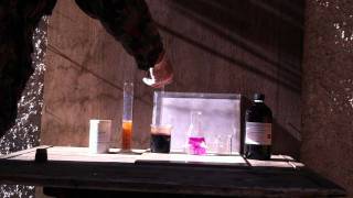 REDOX  ironII sulfate oxidation with permanganate ion [upl. by Noah454]