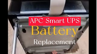 APC UPS Battery Replacement  Full Version [upl. by Ellinet562]