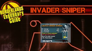 Borderlands Invader Sniper Rifle Legendary Weapon Guide [upl. by Eba]