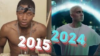 Most popular rap songs from 2015 to 2024 [upl. by Hayward438]