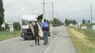 Fatal Motorhome Vs Semi Truck Accident [upl. by Kennet]