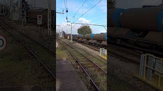 class66 leaving Southend Victoria for shenfield 311024 trainspotting freighttrain train [upl. by Phio]