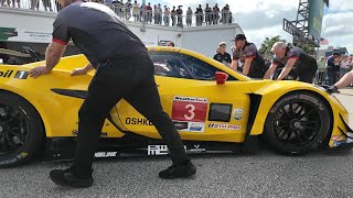 Rolex 24 Hours IMSA WeatherTech  rolling in after practice 1  sv3 Daytona  Thursday Jan 25 2024 [upl. by Xerxes314]