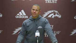 WMU Football  Postgame vs Bowling Green 112123 [upl. by Hooker]