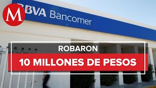 Colocan explosivos a una cajera para robar banco en CdMx [upl. by Amaerd]