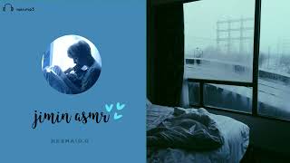 🎧 BTS Rainy day in with jimin asmr  Relax Sleep amp Study [upl. by Harriette]