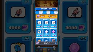 All rewards of new 2vs2 league in clash royal rewards 2v2 new emote badge99 leak league [upl. by Colman550]