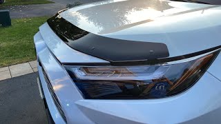 How To Install OEM Bug Deflector On Toyota RAV 4 [upl. by Bringhurst]