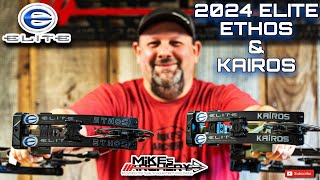 2024 Elite Archery Ethos and Kairos Bow Review by Mikes Archery [upl. by Handler]