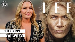 Kate Winslet Red Carpet Interview  Lee UK Premiere  Lee Miller biopic [upl. by Ahsekan]