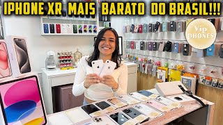 IPHONE XR MAIS BARATO DO BRASIL VIP PHONES SANTA IFIGÊNIA [upl. by Edras]