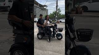 3 wheeler scooter automobile 3wheelerscooter electricscooter viralvideo trending viral shorts [upl. by Atikihs]