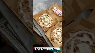 Drs 2 Pizza wali Deal shorts fasfood pizza faisalabadstreetfood [upl. by Tama]