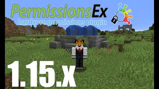 Minecraft plugin permissionsEx 115x GUIA SENCILLA [upl. by Lesli]