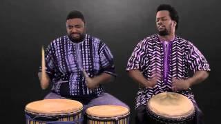 Weedie Amadou Dunun amp Djembe Duo  World Beat 101 [upl. by Singband]