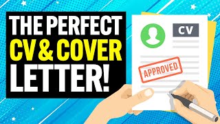 The PERFECT CV amp COVER LETTER for all JOB ROLES How to WRITE a WINNING CV [upl. by Garfinkel]