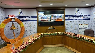 Listing Ceremony of Avi Ansh Textile Limited [upl. by Nyrahtak]