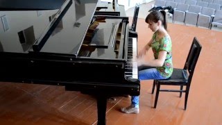 Pirates of the Caribbean  Incredible Piano Solo of Jarrod Radnich by Lidia Melisa [upl. by Ediva]