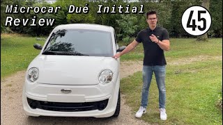 Microcar Dué Initial 2015 Review Fahrzeugvorstellung [upl. by Ollehcram]