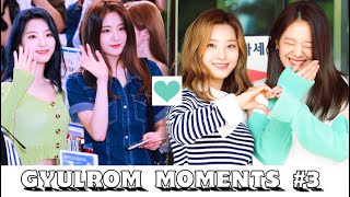 Fromis9 GyulRom Moments 3 💘 Gyuri 장규리 × Saerom 이새롬  프로미스나인  GFRIEND Medley FMV [upl. by Rehptosirhc882]