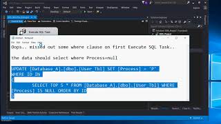 SSIS 03 Data Flow Task Lookup  copy huge data [upl. by Annaicul]