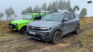 Dacia Duster 2024 VS Lada Niva 4x4 Off Road [upl. by Jasun]