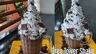 💯OREO Tower Shake ട്രൈ ചെയ്തിട്ടുണ്ടോ  Chocolate Shake  shorts  Oreo Shake [upl. by Airrat]