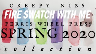 FIRE SWATCH WITH ME Ferris Wheel Press Spring 2020 Collection [upl. by Vania]