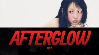 Yves  “Afterglow” Lyrics Video  KPOPWorld Music [upl. by Clein]