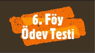 11 Sınıf Matematik EİS DAF 6 Föy ÖDEV TESTİ [upl. by Tacita]