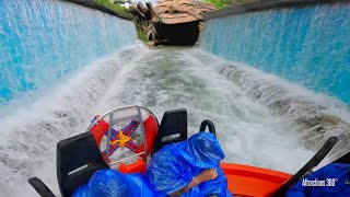 River Rapids Ride with Animatronics  FjordRafting  Europa Park 2024 [upl. by Nobell]