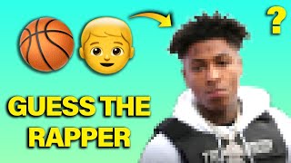 GUESS THE RAPPER BY EMOJI 2022 CHALLENGE [upl. by Nirag]