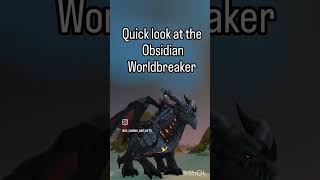 World of Warcraft Obsidian Worldbreaker Mount shorts worldofwarcraft wow [upl. by Anivle]