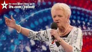 Britains Got Talent  Janey Cutler  Audition [upl. by Ojybbob202]