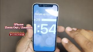 iPhone How to Zoom Out  Zoom In iOS   Fixed [upl. by Straus]