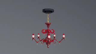 Chandelier 3D models [upl. by Airdnaxila455]