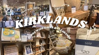 NEW KIRKLANDS HOME DECOR SHOP WITH ME 2023 SALES🎉 [upl. by Ylyl359]