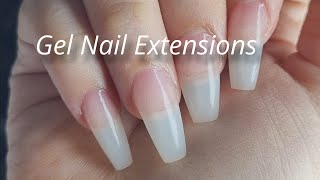 Gel nails for beginners  Nail extensions for beginners  Part4  Khushis art gallery [upl. by Neillij]