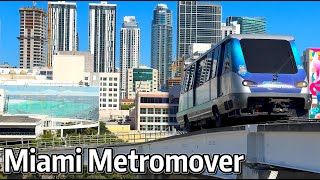 ⁴ᴷ⁶⁰ Exploring Miami Metromover [upl. by Demetra]