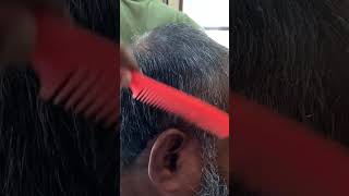 ASMR fast and aggressive haircut with scissors asmr scissorhaircut [upl. by Ecnerret]