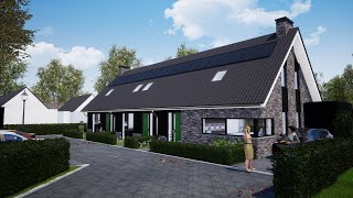 Bouwkavels Honingsveldweg 5 en 7  Elburg [upl. by Ellehsim]