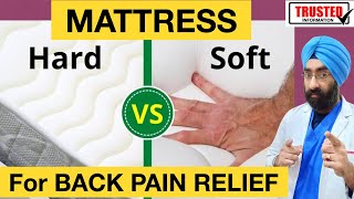 Soft vs Firm which type of Bed is Best for Back Pain Relief  Bianca Mattress Review  DrEducation [upl. by Hose873]