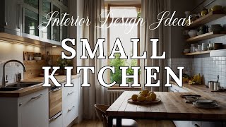 Small Kitchen Interior Design Ideas Maximize Space amp Style [upl. by Guyer]