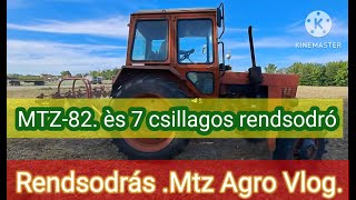 Kényszer vágás miatt sodrásMTZ82 és 7 csillagos soro MTZ Ago Vlog2024 [upl. by Adnamma]