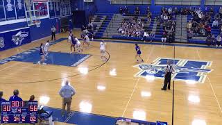 Holmdel High School vs Manasquan High School Womens Varsity Basketball [upl. by Sulihpoeht]