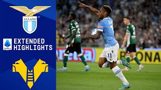 Lazio vs Hellas Verona Extended Highlights  Serie A  CBS Sports Golazo [upl. by Weathers298]